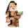 Christian Ulbricht Räuchermann Weihnachtsmann 25 cm grün