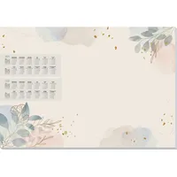 Sigel Schreibunterlage HO304 30 Blatt Pastel Garden mehrfarbig, 59.4x42 cm