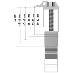 SL Rack Endklemme
