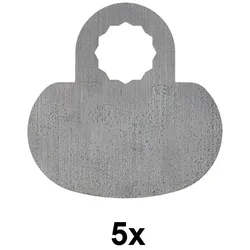 Fein Super Cut 5er Pack Silikon Kitt Schneidmesser Pilzform