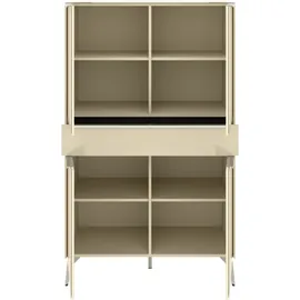 Set One by Musterring Highboard 92 x 155 x 42 cm Braun