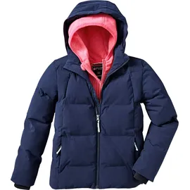 KILLTEC Mädchen Steppjacke/Winterjacke mit Kapuze KOW 357 GRLS QLTD JCKT, dunkelnavy, 128, 42150-000