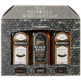 Bushmills Triple Distilled Irish Whiskey 40% vol 0,05 l Geschenkbox
