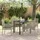 vidaXL Garten Essgruppe 5-tlg. Hellgrau