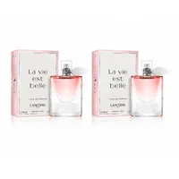 LANCOME Eau de Parfum LANCOME La vie est belle Eau de Parfum 2er Set, Praktisches Duft-Set mit zwei identischen Flakons