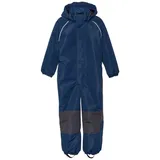 Color Kids Schneeoverall 741090 Schneeanzug mit Kapuze und Fußschlafen in Blau | Gr.: 104