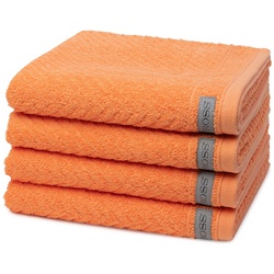 ROSS Smart Handtuch-Set (4er-Set) Nektarine Coral
