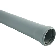 Marley HT-Rohr mit Steckmuffe DN 50 Grau 150 mm