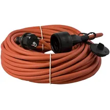 HAWA 10082100 Strom Verlängerungskabel 16A Rot 5.00 m H07RN-F 3G 1,5 mm2