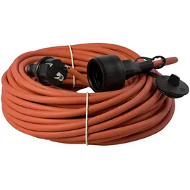 HAWA 10082100 Strom Verlängerungskabel 16A Rot 5.00 m H07RN-F 3G 1,5 mm2