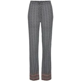 vivance dreams by lascana Schlafhose Ethno-Design Braun 32/34