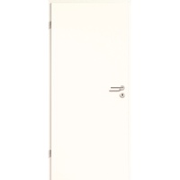 GetaDoor Zimmertür CPL Weiß seidenmatt, (GL223) 61 cm x 198,5 cm Anschlag: L