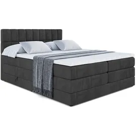 altdecor Miami King 160 x 200 cm H3/H4 Schwarz