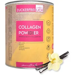 ZUCKERFREIlich Collagen Pulver mit Vitaminen Vanillich