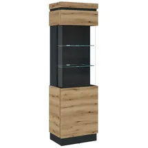 Die Möbelfundgrube Vitrine CORTE 60 x 0 x 0 cm Grau