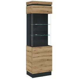 Die Möbelfundgrube Vitrine CORTE 60 x 0 x 0 cm Grau