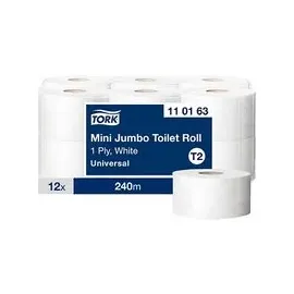TORK Mini Jumbo Toilettenpapier T2 Advanced 12 Rollen à 240 m