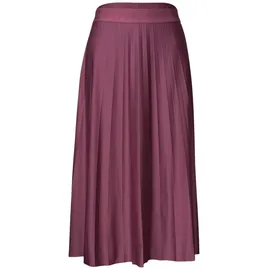 STREET ONE Midirock Plisséestruktur Lila/Pink 34