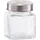 Zeller Vorratsglas eckig transparent 7,5 x 7,5 x 9,1 cm 0,25 l