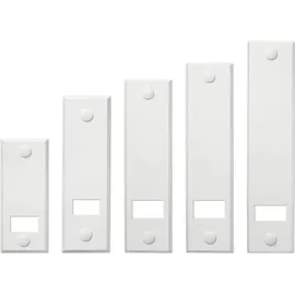 Schellenberg 53002 Abdeckplatte Rollladensysteme Maxi 160 mm weiß