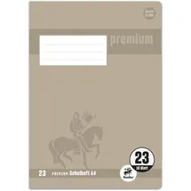 Staufen Staufen® Schulheft Premium Lineatur 23 rautiert ohne Rand
