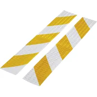TOOLCRAFT RTS60/400-YL 1564044 Warnstreifen RTS Silber, Gelb (L x