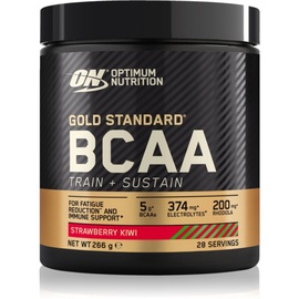 Optimum Nutrition Gold Standard BCAA Train + Sustain Erdbeere-Kiwi Pulver 266 g