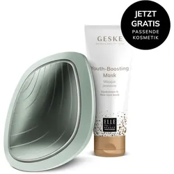Geske Sonic Warm & Cool Mask | 9 in 1 | Farbe: Green + Gratis Kosmetik Gesichtspflegesets  