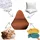 Mobili Rebecca Sitzsack Orange Polyester 90 x 70 x 80 cm Orange