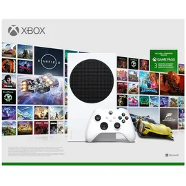 Microsoft Xbox Series S 512 GB Robot White + 3 Monate Game Pass Ultimate Starter Bundle