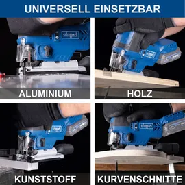 SCHEPPACH BC-JS254-X ohne Akku + Zubehör