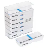Remedic Pillendose Medikamentendispenser/ Tablettenbox / Pillendose für 7 Tage weiß