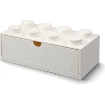 Room Copenhagen Lego Schreibtischschublade 8 Knöpfe, Weiß, Groß