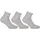 Fila Sneakersocken 3er Pack grau 43-46