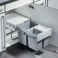 HAILO Abfallsammler 3 40 l Silber
