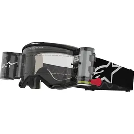 Alpinestars Vision 5 Corp Roll-Off Motocross Brille, schwarz