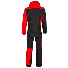 Klim Lochsa 1-Teiler Snowmobil Kombi, schwarz-rot, Größe M