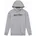 Kapuzenpullover Grau/Schwarz S