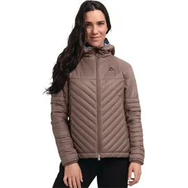 Schöffel Style Cascata Damen Daunenjacke (Beere 42, Daunenjacken