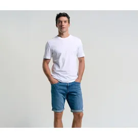 Tom Tailor Herren Jeans Shorts, Blau 32