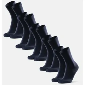 Danish Endurance Merino Crew Socken 5er Pack Schwarz/Grau Gepunktet/Grau Gestreift 43-47
