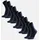 Danish Endurance Merino Crew Socken 5er Pack Schwarz/Grau Gepunktet/Grau Gestreift 43-47