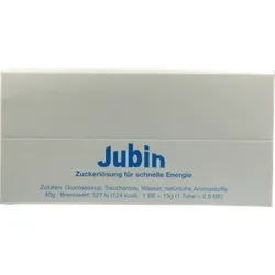 Jubin Zuckerlösung schnelle Energie Tube 12X40 g