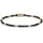 Rebel & Rose Glam Rocks Armband Schwarz & Gold RR-30004-G-S Größe S