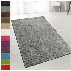 Teppich »Shaggy-Teppich Madrid«, Kubus, rutschfest grau 100 cm x 500 cm
