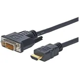 Vivolink HDMI-DVI-D 2 m Schwarz