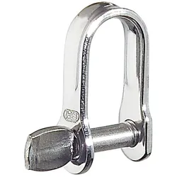 Flachschäkel eng M5X21