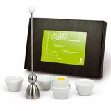 Take 2 Eierschalensollbruchstellenverursacher Geschenkbox mit 4 Eierbechern