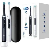 Oral-B iO Series 5 matte black + 2. Handstück matte white + Reisetui