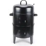 Senderpick - Smoked Holzkohlegrill Holzkohle Grill Räucherofen Grillofen+thermometer